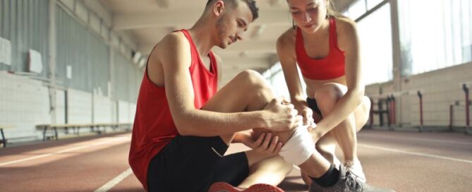 Active woman running pain-free after treatment
